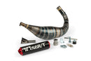 Beta RR Track 50 2T - Auspuff R/T 90-100 Schwarz/Rot