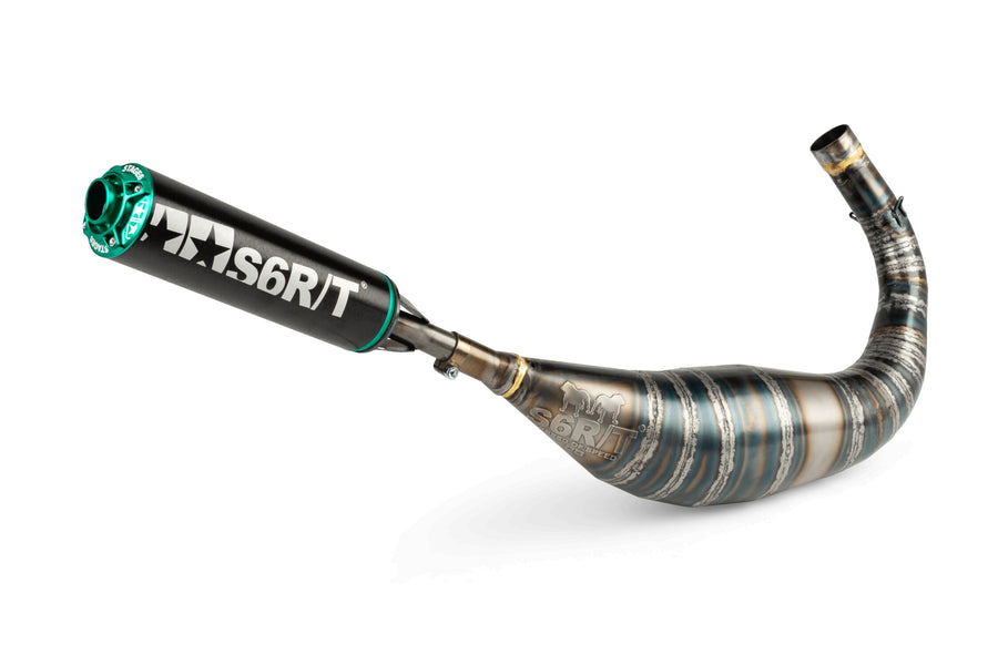 Beta RR Enduro 50 2T - Kipufogó R/T 90-100 fekete/türkiz