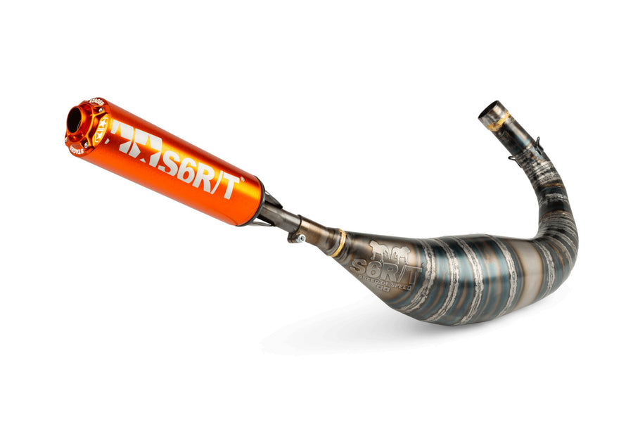 MBK X-Limit Enduro 50 2T AM6 [2004–] - Auspuff R/T 90-100 Orange