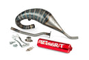 Aprilia RX Factory 50 2T - Auspuff 70-80 Hochmontage Rot