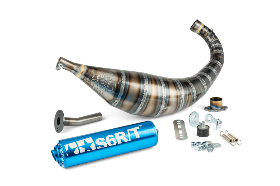 Aprilia RX Factory 50 2T - Auspuff 80-90 Blau