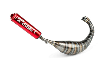 Derbi Senda DRD X-Treme SM '10 - '17 50 2T D50B0 - Auspuff 80-90 Rot