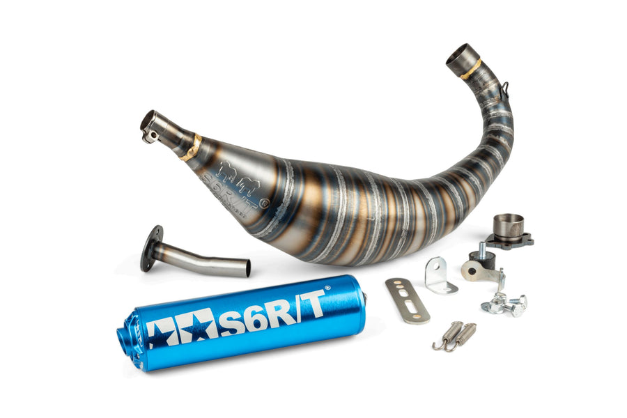 Derbi Senda DRD Racing SM 50 2T D50B0 [2012–] - Auspuff 90-100 Blau