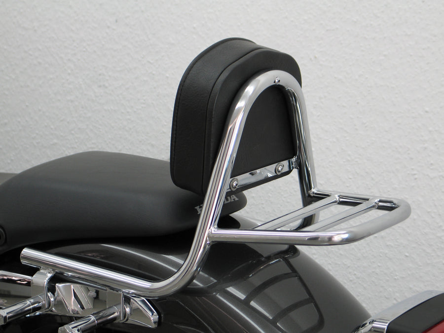 Honda VT 750 S (Lánc) [2010-2011] - Cső alakú sissy rúd párnával és csomagtartóval
