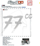 Aprilia RX Factory 50 2T - Motorpack Big Racing 77ccm