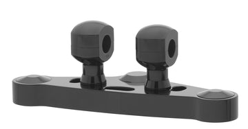 Alumínium emelő 31-es kormányhoz - Alumínium emelő 31,75 mm (1 1/4′) Ø átmérőjű, 50 mm magas, feketére eloxált kormányhoz. 1/2″ UNC menettel.