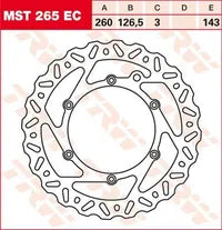 KTM XC-W 530 [2010] - Oversize Wave Bremsscheiben-Kit Offroad vorne – Bild 9