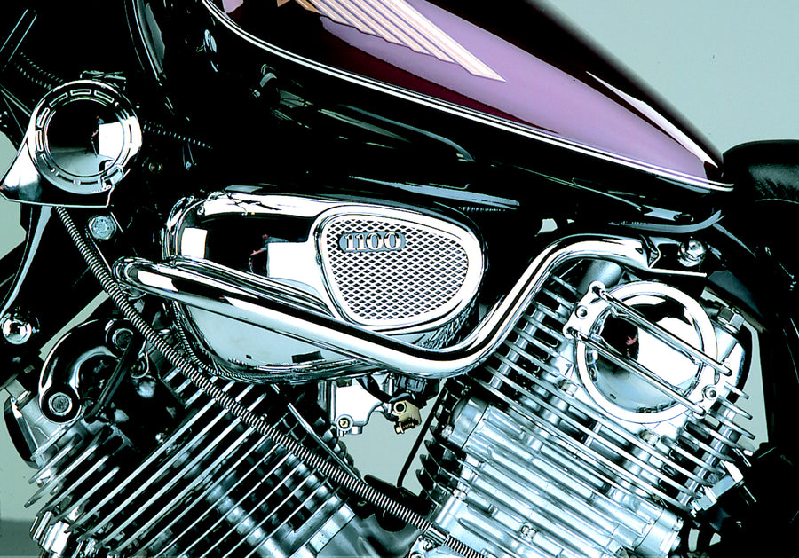 Yamaha XV 750 Virago [1992-1998] - védőrúd, egyszerű változat (B-készlet vizuális hibákkal)