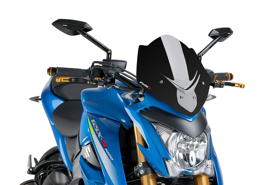 SUZUKI GSX-S 1000 [2020] - Új generációs sportszélvédő | Fekete | PUIG 7653N