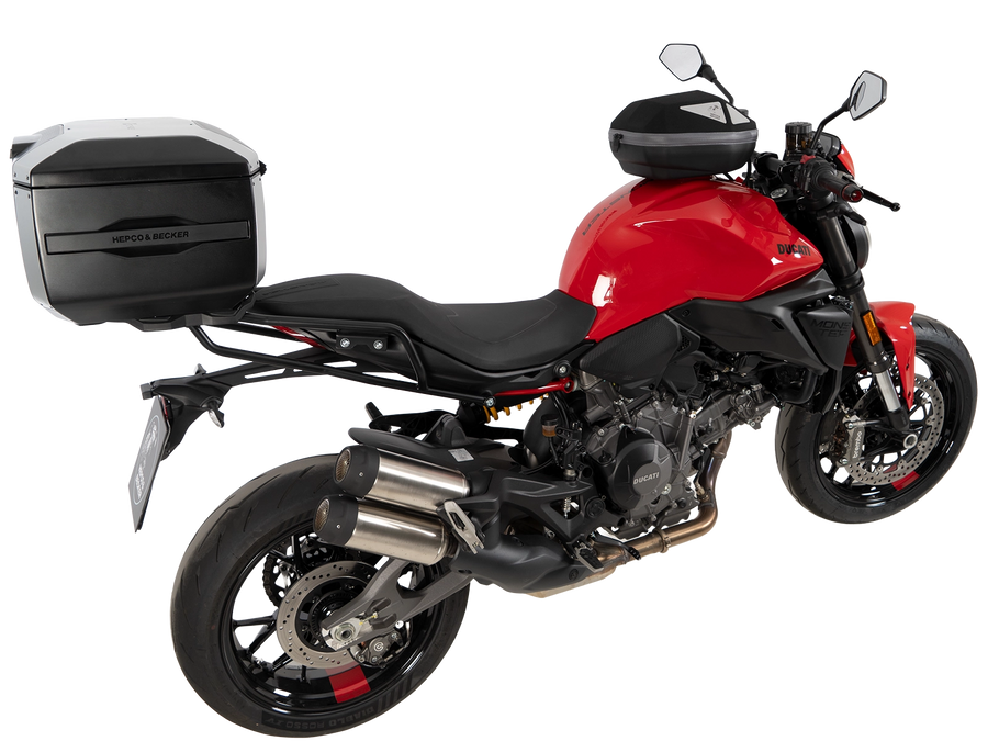 Ducati Monster 890 / + [2026] - Smartrack készlet Xcore felső házzal ezüst/fekete