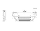 honda cb 500 [DENALI] – B6 LED féklámpa készlet rendszámtartóval-4