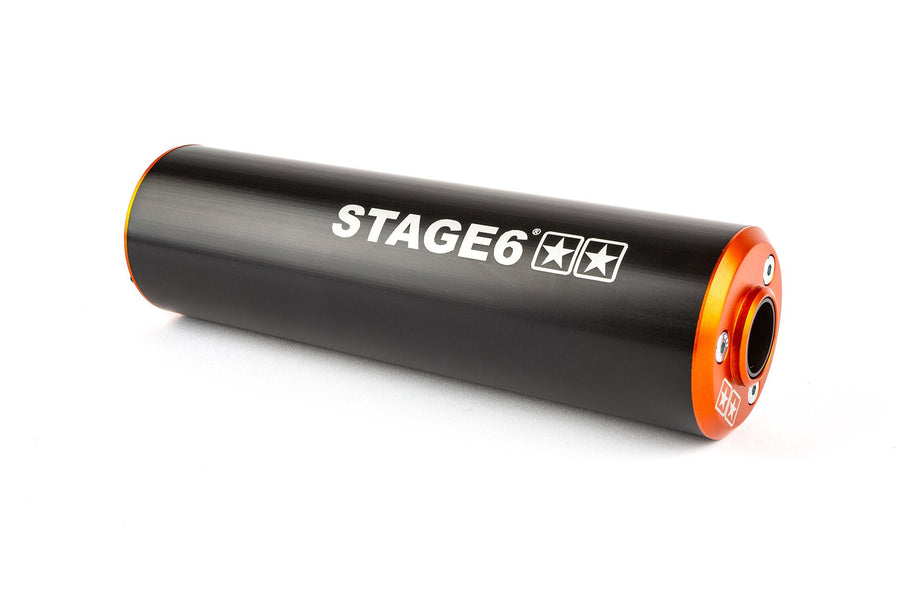 Derbi Senda DRD X-Treme SM '10 - '17 50 2T D50B0 - Auspuff 80–90 orange/schwarz