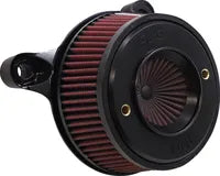 Harley-Davidson FXDBA 1584 Dyna Street Bob Limited [2013] - Air Stinger Stealth Luftfiltersatz – Oberfläche: Schwarz – Bild 9