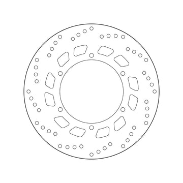 Yamaha Xvs 1100 [BREMBO] - Oro sorozatú kerek merev féktárcsa