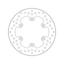 Yamaha Bt 1100 Bulldog [BREMBO] - Oro sorozatú kerek merev féktárcsa