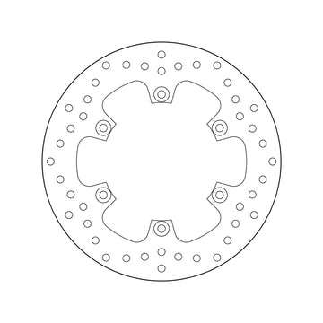 Yamaha Fzr 1000 [BREMBO] - Oro sorozatú kerek merev féktárcsa