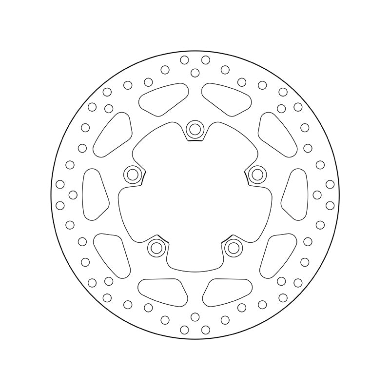 Triumph Tiger 1200 Explorer [BREMBO] - Oro sorozatú kerek merev féktárcsa