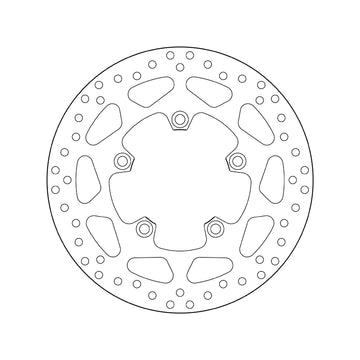 Triumph Tiger Explorer 1200 [BREMBO] - Oro sorozatú kerek merev féktárcsa