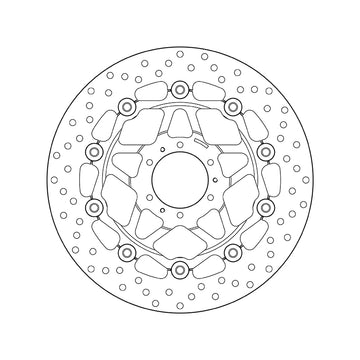 Honda Ctx 1300 [BREMBO] - Oro sorozatú kerek lebegő féktárcsa - 0