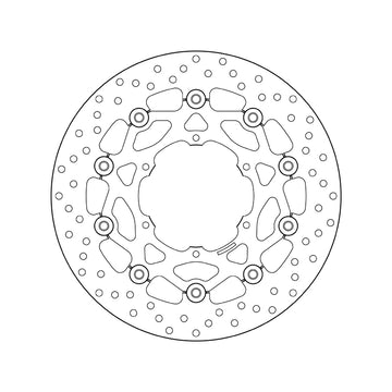 Bmw F 650 Gs Tw [BREMBO] - Oro sorozatú kerek lebegő féktárcsa - 0
