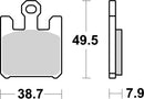Kawasaki Vn 1600 Mean Streak [BREMBO] – Utcai szinterezett fém fékbetétek – 07SU26LA