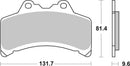 Yamaha Gts [BREMBO] - Utcai szénkerámia fékbetétek - 07YA3108