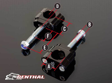 Husqvarna Supermoto 701 [RENTHAL] – 36Tech kormányrögzítés Ø36mm Fatbar®36 KTM/Husqvarna