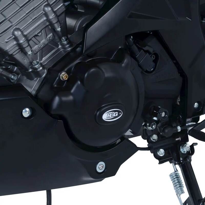 Suzuki GSX-S 125 ABS SPECIAL EDITION [2018] - (Generátor) Forgattyúház burkolat védelem jobb fekete Suzuki GSX-R125