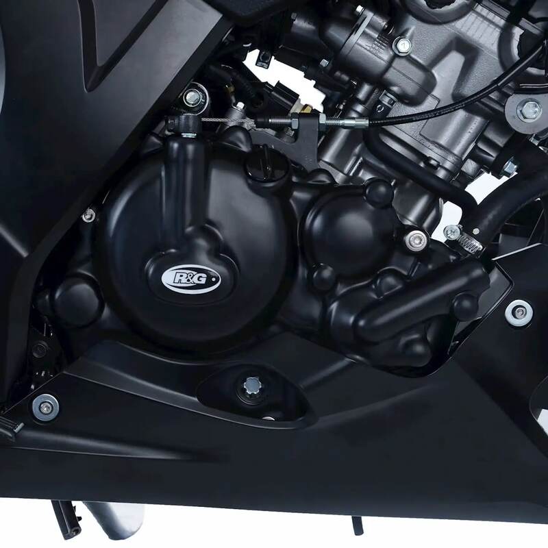 Suzuki GSX-R 125 ABS SPECIAL EDITION [2018] - (kuplung) Bal forgattyúház burkolat védő fekete Suzuki GSX-R125