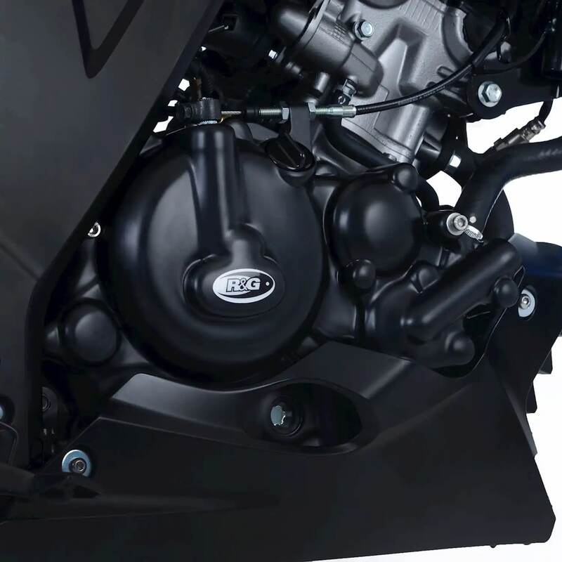 Suzuki GSX-R 125 ABS SPECIAL EDITION [2018] - (kuplung) Bal forgattyúház burkolat védő fekete Suzuki GSX-R125
