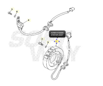 Yamaha Xvs 650 [TOURMAX] – Állórész – Yamaha XVS 650 Dragstar