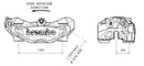 Bmw R 1200 Nine T Scrambler [BREMBO] - M4 féknyereg első bal arany Ø32mm-2