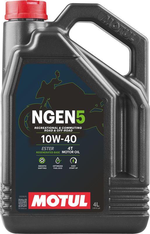 Motorkerékpár motorolaj 10W-40 4T 4L négyütemű motorokhoz [MOTUL]