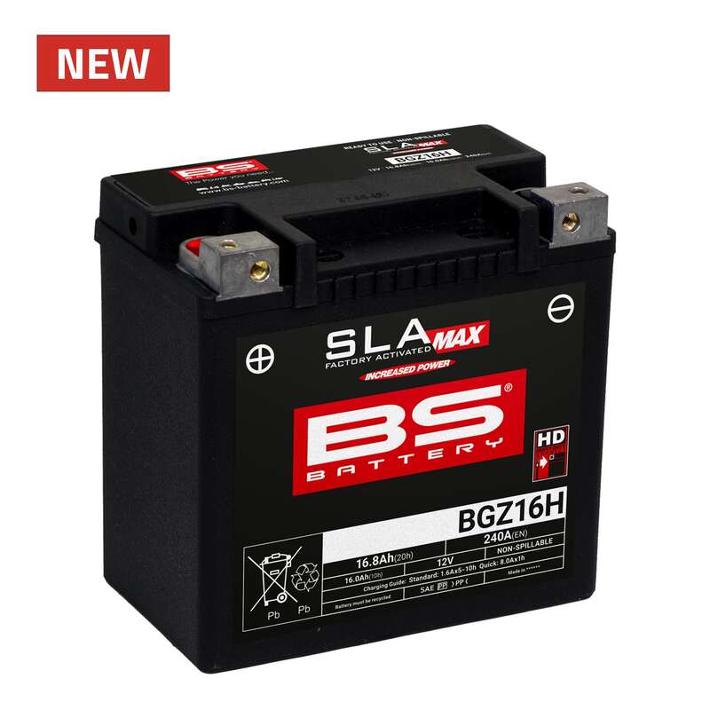 Bmw R Ninet Racer [BS BATTERY] – SLA karbantartásmentes akkumulátor gyárilag aktiválva – BGZ16H