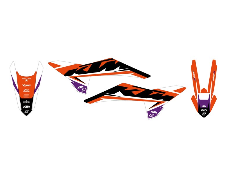 Ktm Sx 250 [BLACKBIRD] - Dream Graphic 5 deko készlet