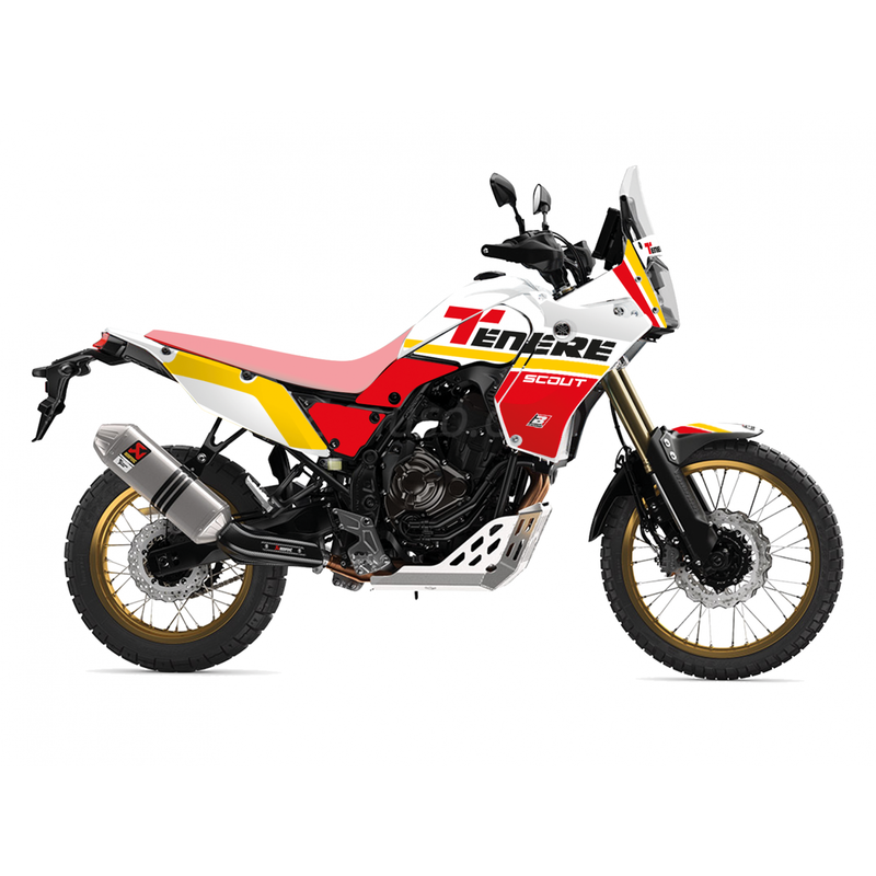 Yamaha Tenere 700 [BLACKBIRD] - Rally Ride grafikus készlet – piros