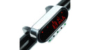 Motorkerékpár kombinált műszertartó LED-del, ezüst [MOTOGADGET]-3