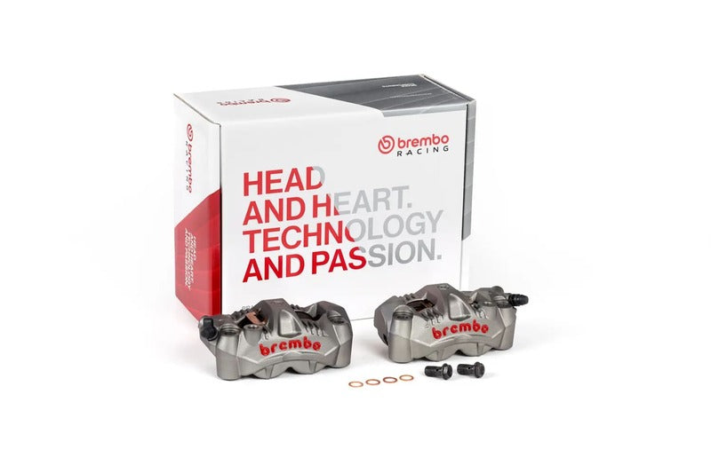 Kawasaki Ninja 1000 [BREMBO RACING] - GP4-RS Pár első radiális féknyereg 4 dugattyús Ø3mm