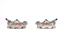 Aprilia Tuono 660 [BREMBO RACING] - Pár GP4RX - 1 mm-es féknyereg (CNC megmunkálású - krómozott) (betétekkel)-2