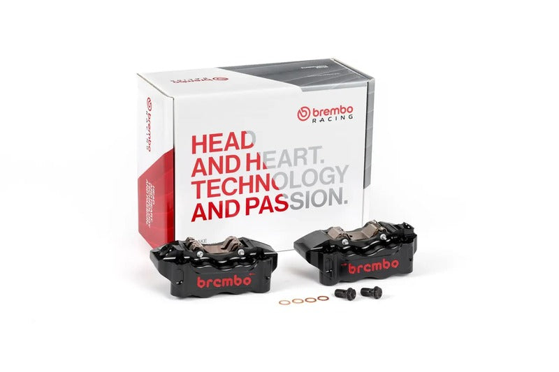 Ktm 1290 Super Duke R [BREMBO RACING] - FRISSÍTÉS GP4-RB 4 dugattyús féknyereg (pár) elöl, Ø 30/34 mm