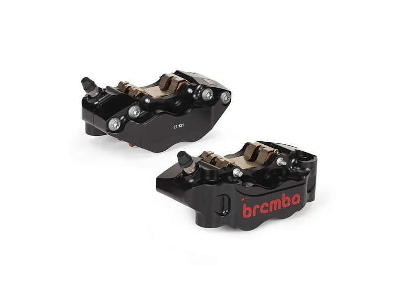 Suzuki Gsx 1300 R Hayabusa [BREMBO RACING] - FRISSÍTÉS GP4-RB 4 dugattyús féknyereg (pár) elöl, Ø 30/34 mm