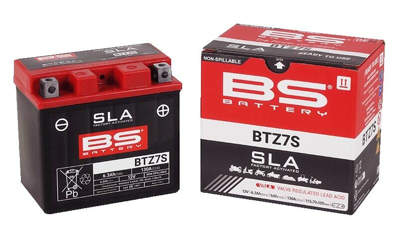 Honda Cbr 125 [BS AKKUMULÁTOR] – SLA karbantartásmentes akkumulátor gyárilag aktiválva – BTZ7S (FA)