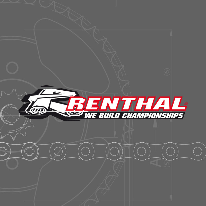Yamaha Yz 426 [RENTHAL] - Lánckészlet 520R1 14/48 Standard - Ultrakönnyű öntisztító hátsó lánckerék