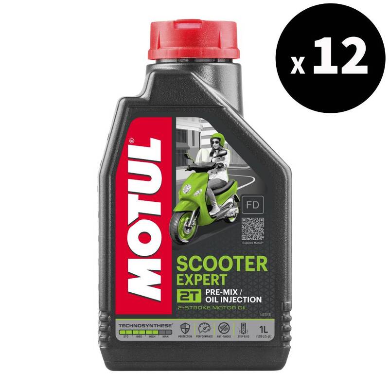 Scooter Expert 2T motorolaj 1L, 12 db-os kiszerelés [Motul]