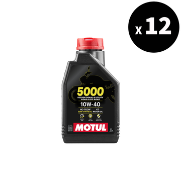 5000 4T 10W40 motorolaj 1L, 12 db-os kiszerelés [Motul]