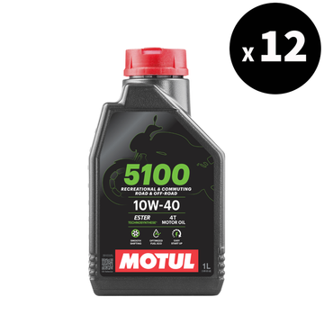 5100 4T 10W40 motorkerékpár motorolaj 1L x12 [Motul]