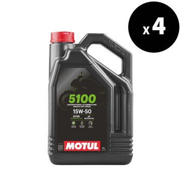 5100 4T motorolaj 15W50 4L - 4 db-os csomag [Motul]