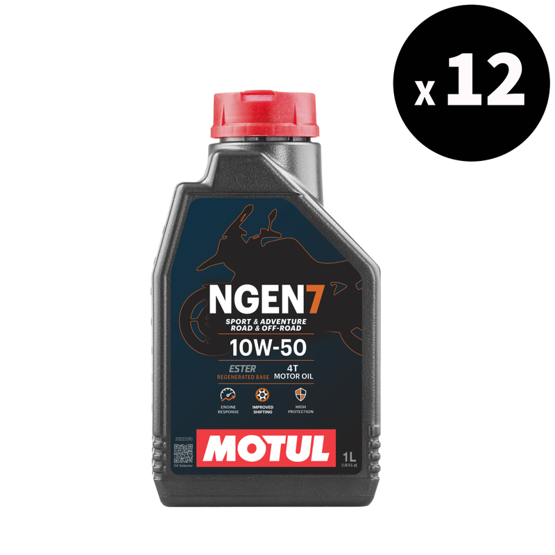 NGEN 7 4T motorolaj 10W-50 1L - 12 db-os csomag [Motul]
