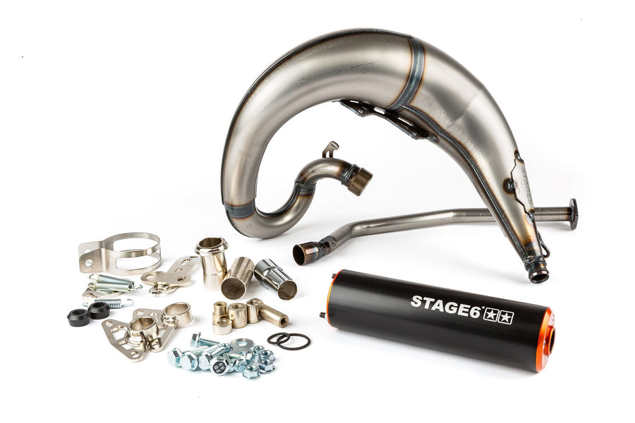 Gilera SMT SM 50 2T D50B0 [2011–2012] - Auspuff orange schwarz