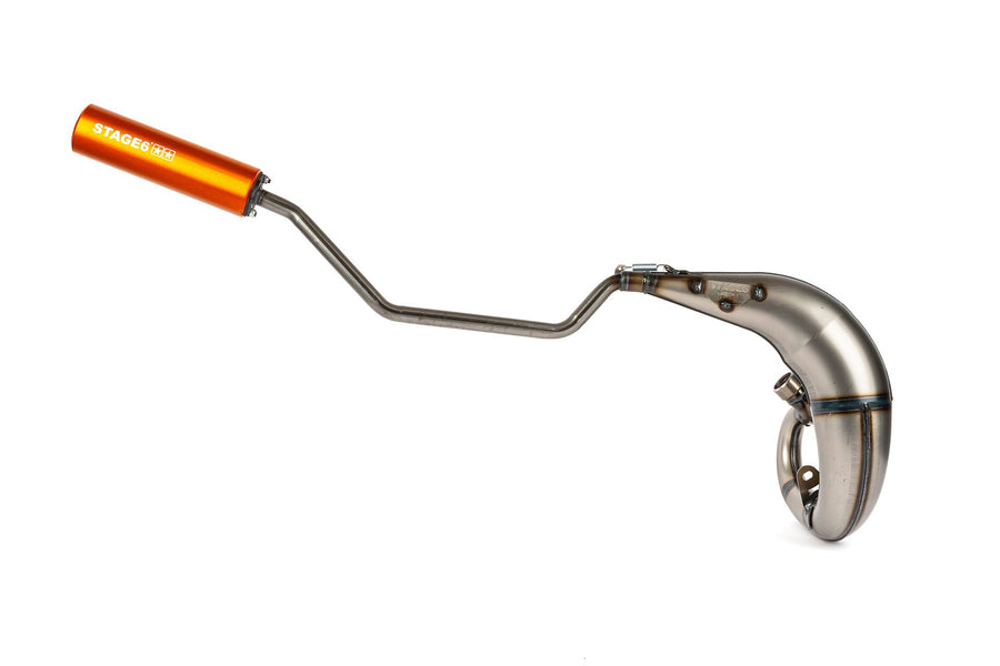 Sherco HRD Enduro 50 2T [1998–2005] - Auspuff Streetrace Highmount CNC Orange